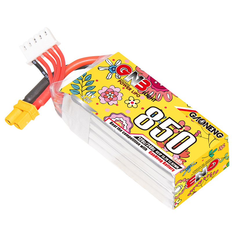 Baterai Lipo GNB 4S 15.2V 850m - Fpv Drone Charger ulasan dan harga