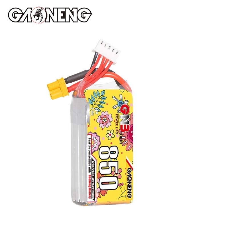 Baterai Lipo GNB 4S 15.2V 850m - Fpv Drone Charger ulasan dan harga