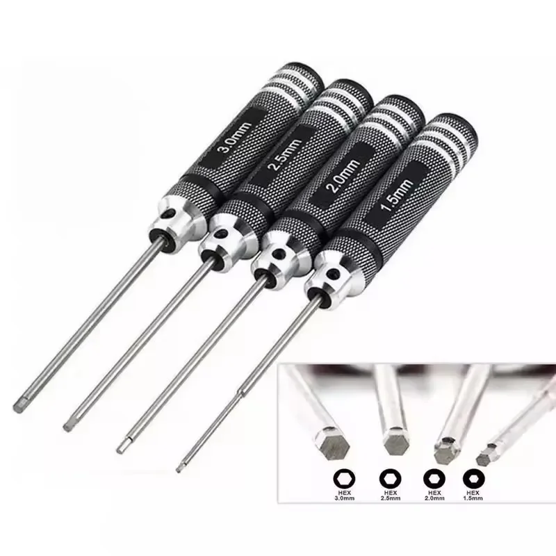 Set Obeng Hex 1,5/2,0/2,5/3,0  - Fpv Drone Tool Kit ulasan dan harga
