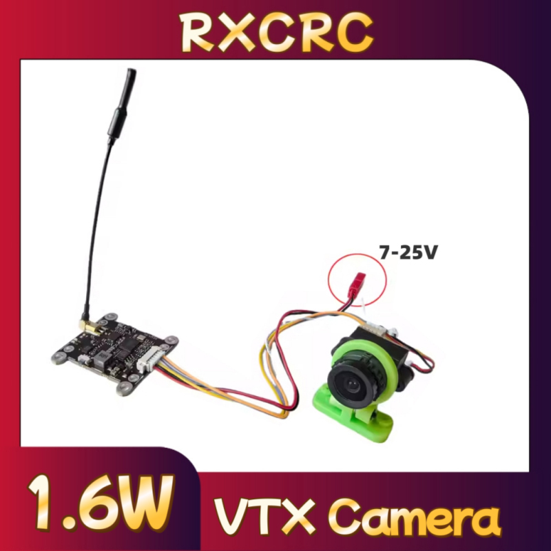 Modul RXCRC 5.8G 48CH 1.6W VTX - Fpv Drone Transmitter ulasan dan harga