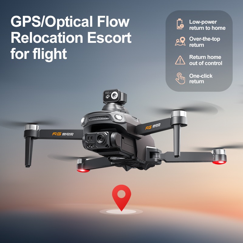 Drone RG800 MAX Baru Kamera HD - Fpv Drone Charger ulasan dan harga