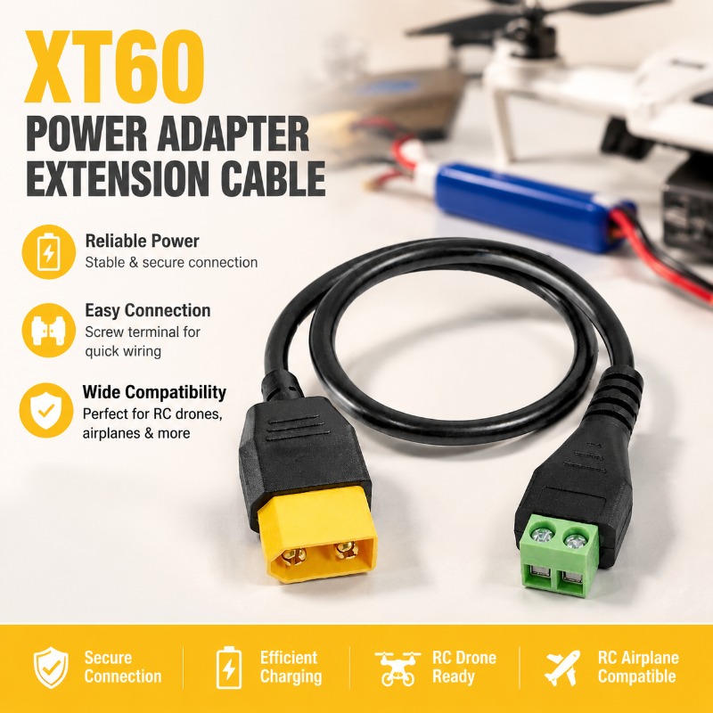 Konektor XT60 Male Female ke K - Fpv Drone Charger ulasan dan harga